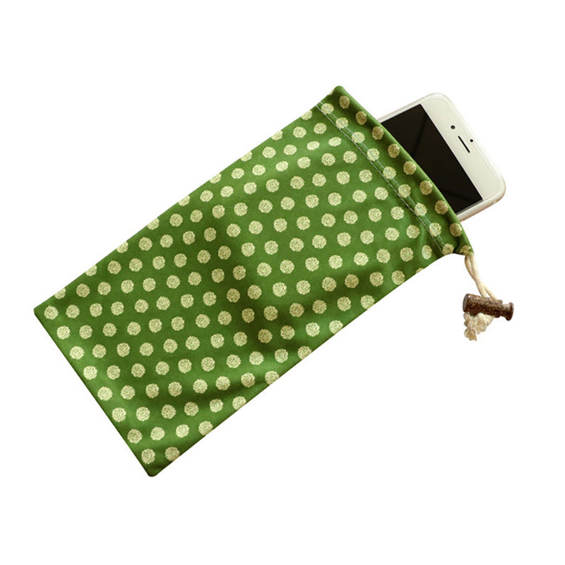 Poche téléphonique en microfibre douce 160-230gm 80% polyester 20% polyamide ou 100% polyester