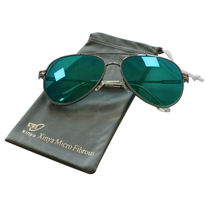 Sac en microfibre petit personnalisé Sac en lunettes de soleil en microfibre avec logo Différentes tailles disponibles