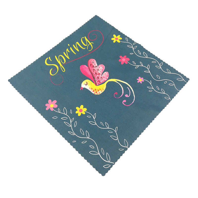 15x18cm Tissu en microfibre anti-brouillard 80% polyester 20% polyamide ou 100% polyester pour lunettes
