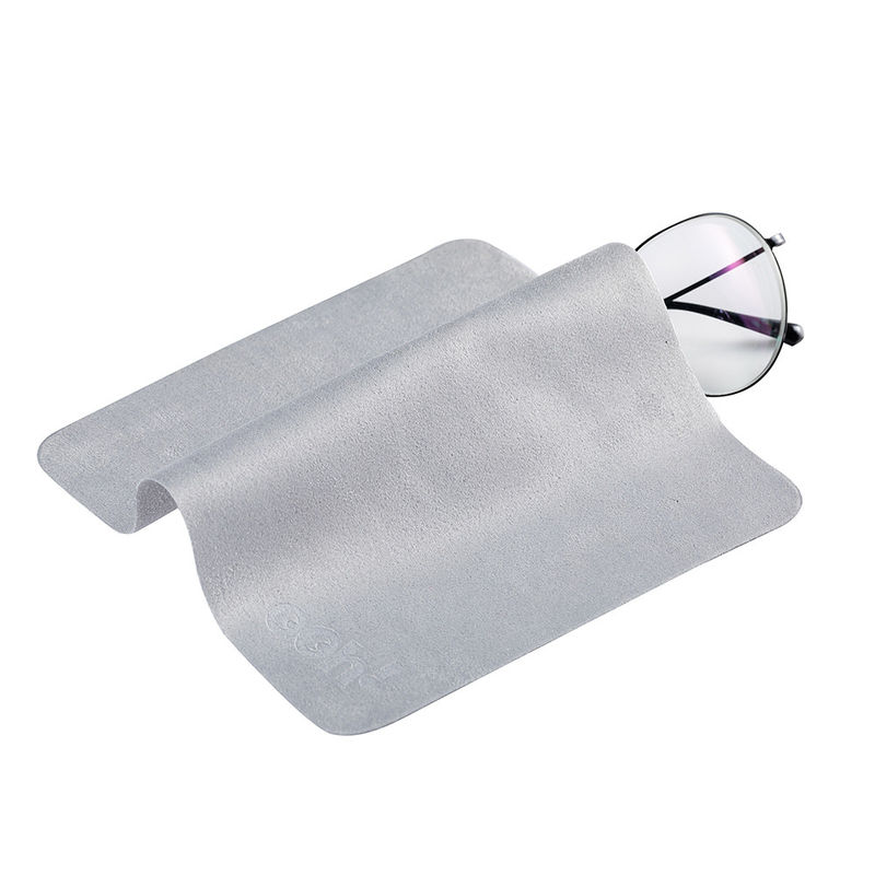 160-230gm Verres en microfibre Tissu Nettoyeur de lunettes 16x16 pouces Facile à utiliser et à nettoyer