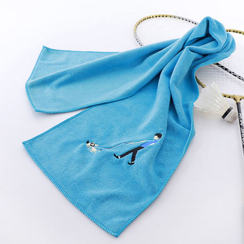 Taille et poids personnalisés Couleur absorbant la sueur serviette de sport